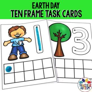 Earth Day Math Task Cards