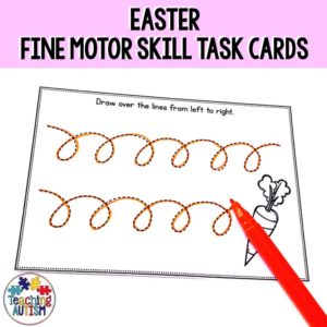 Easter Fine Motor Skill Task Cards