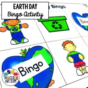 Earth Day Group Games, Bingo Activity