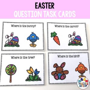 Easter Question Task Cards