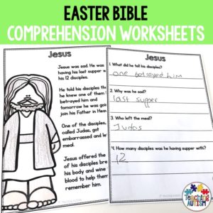 Easter Bible Comprehension