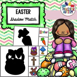 Easter Activities, Shadow Matching Task Cards