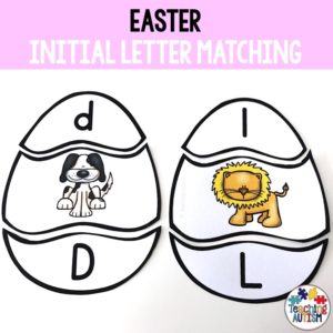 Initial Sounds Easter Literacy Activity
