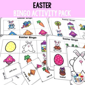 Easter Group Games, Bingo Activity Pack