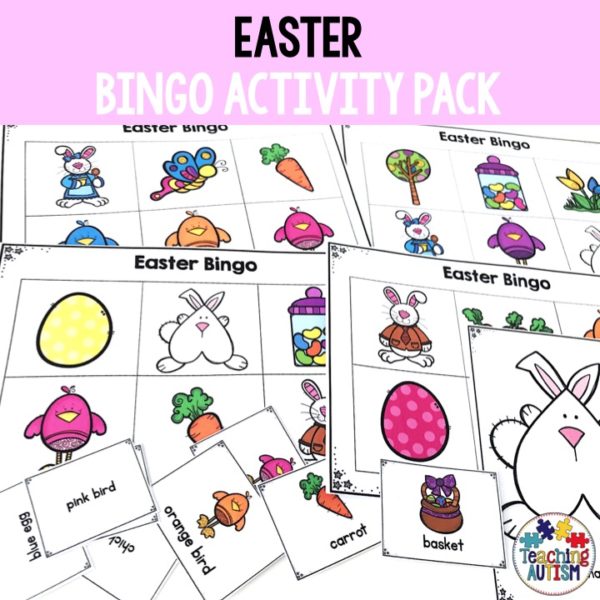 Easter Group Games, Bingo Activity Pack