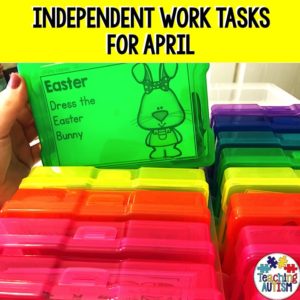 Independent Work Tasks for April
