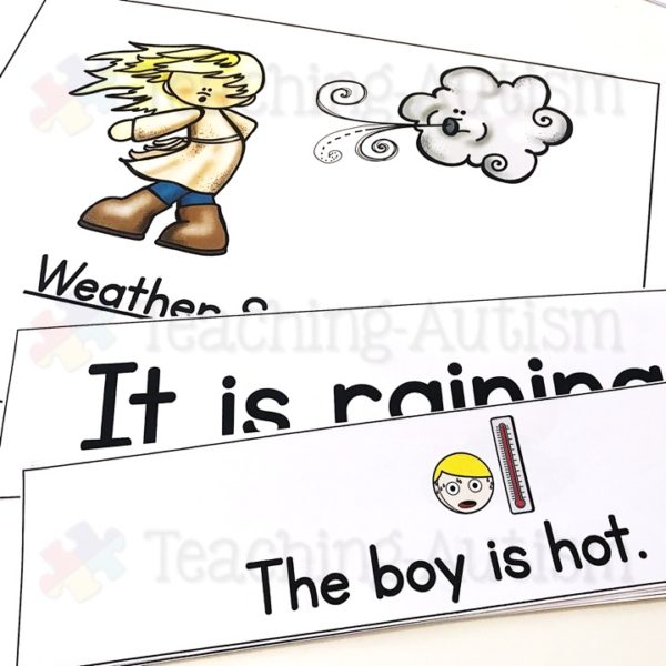 Weather Sentence Matching Activity