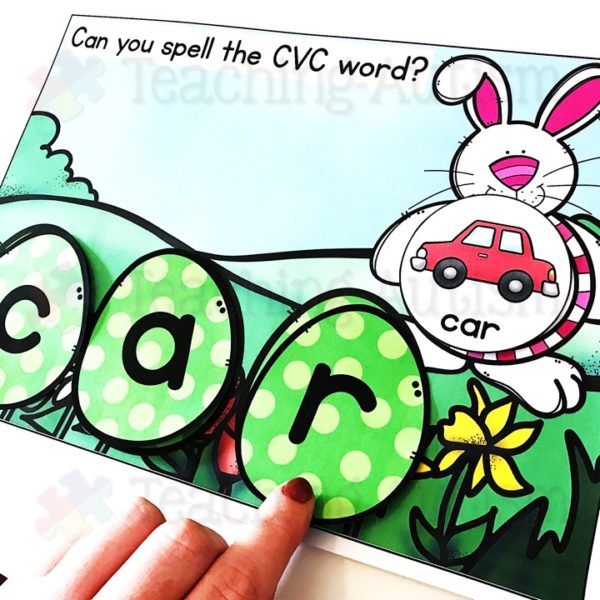 Easter CVC Spelling Activity