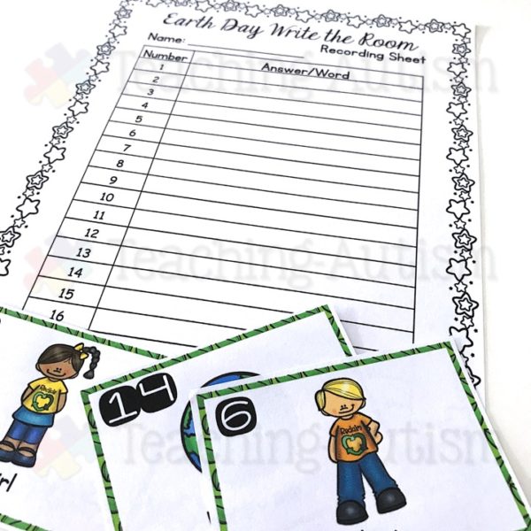 Earth Day Literacy Activity