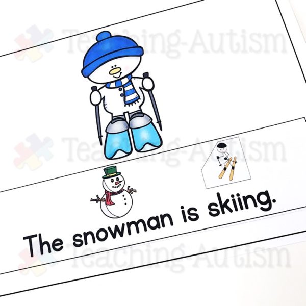 Sentence Matching Activity for Winter