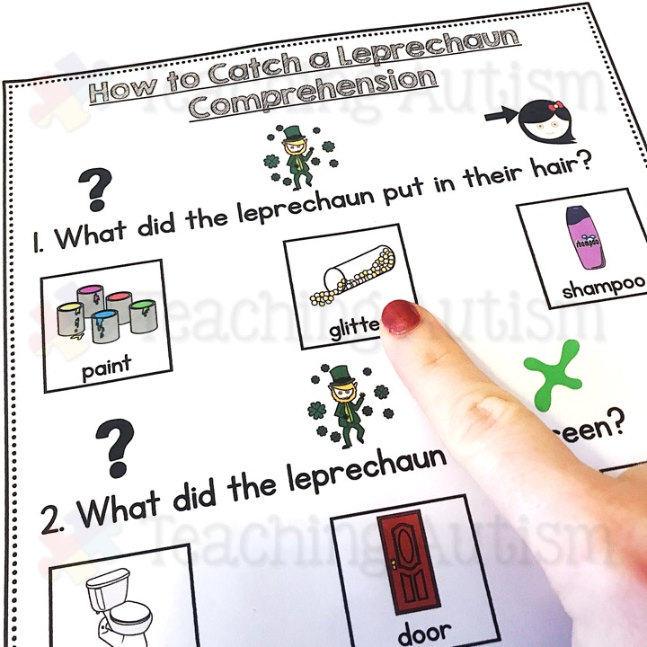 Your students will love using these free resources while listening to, or reading 'How to Catch a Leprechaun'.