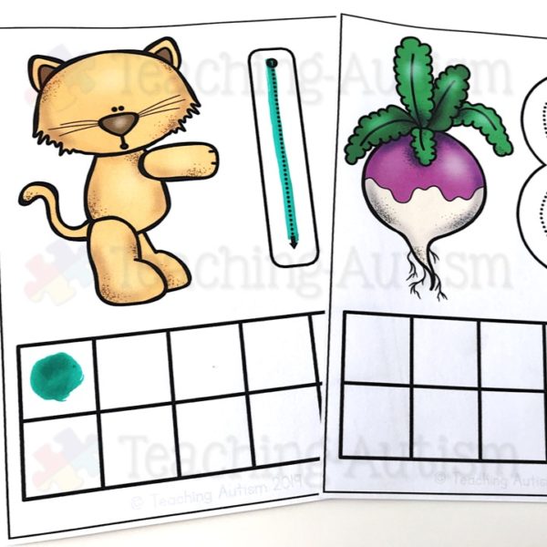 Enormous Turnip Math Activities, Ten Frame Task Cards