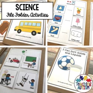 Science File Folder Activities