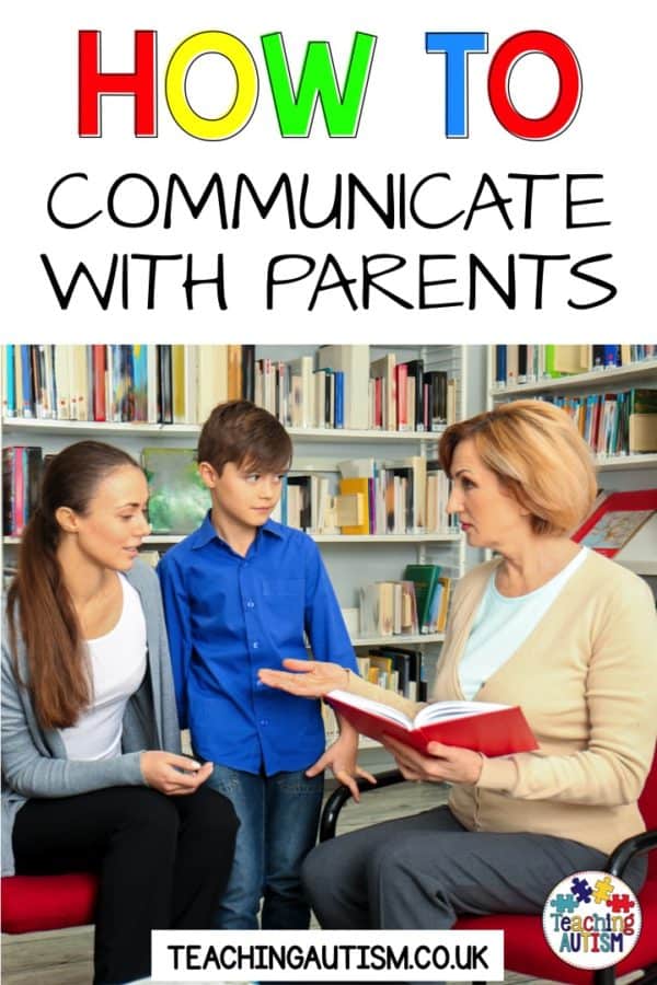 Parent and Teacher Communication Tips - Teaching Autism