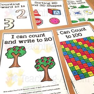 Maths File Folder Activities