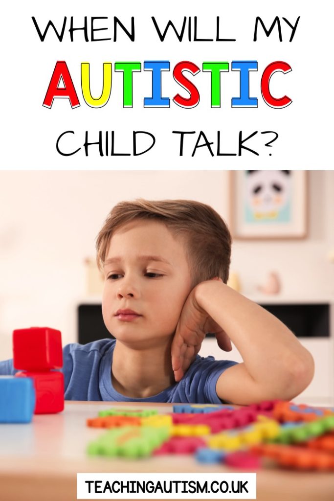 When Will My Autistic Child Talk? Teaching Autism