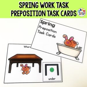 Preposition Task Box Activity