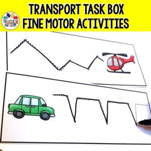 Transport Fine Motor Skill Activities