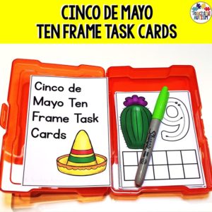 Cinco de Mayo Math Ten Frame Task Cards