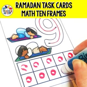 Ramadan Math Activities, Task Cards