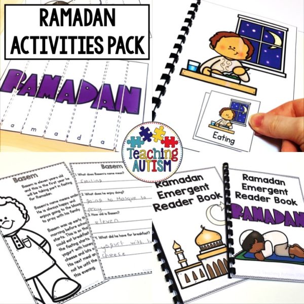 Ramadan Activities for Kids Bundle - Teaching Autism