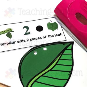 Caterpillar Math Activity