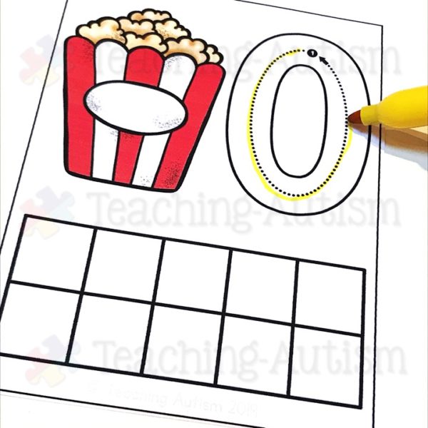 Hollywood Math Activities, Ten Frame Task Cards