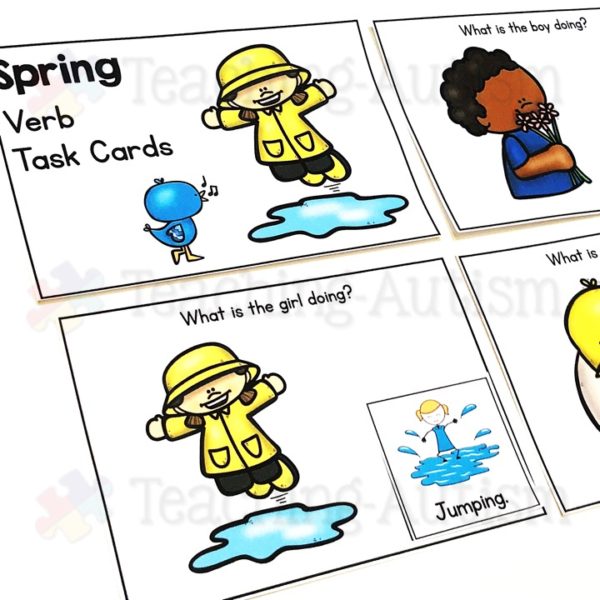 Verb Recognition Task Box Activity