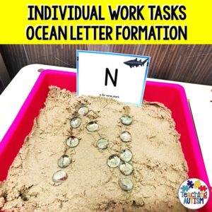 Ocean Animals Letter Formation