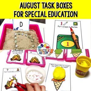 Task Boxes for Special Education