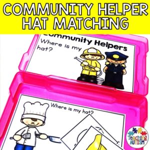 Community Helpers Task Box