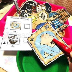 Pirate Sensory Tray