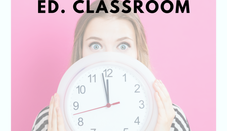 Five Time-Saving Tips for Your Classroom