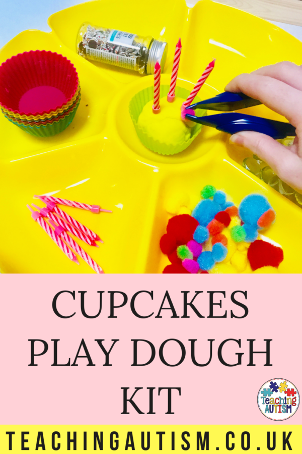 Play Dough Kit Cupcakes Activity - Teaching Autism