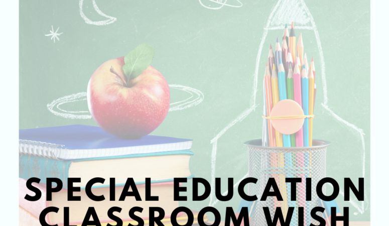 Special Education Classroom Wish List