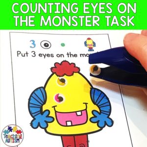Monster Counting Activity