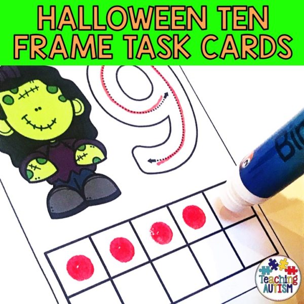 Halloween Ten Frames