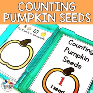 Pumpkin Counting Activity