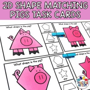 2D Shape Task Boxes