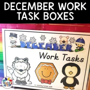 Work Tasks for Special Education