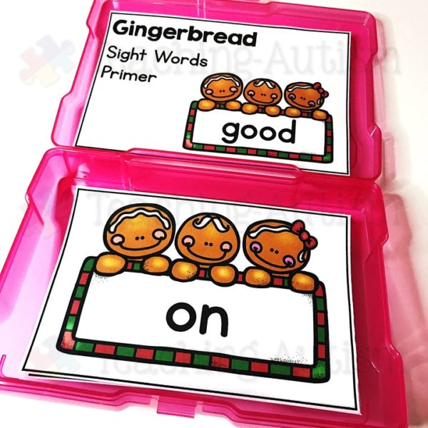 Gingerbread Man Sight Words