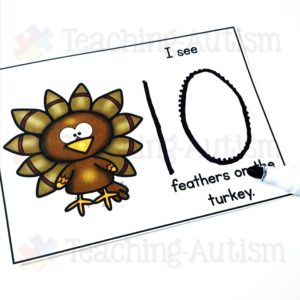 Turkey Math Activity