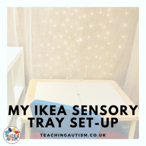 IKEA Sensory Table