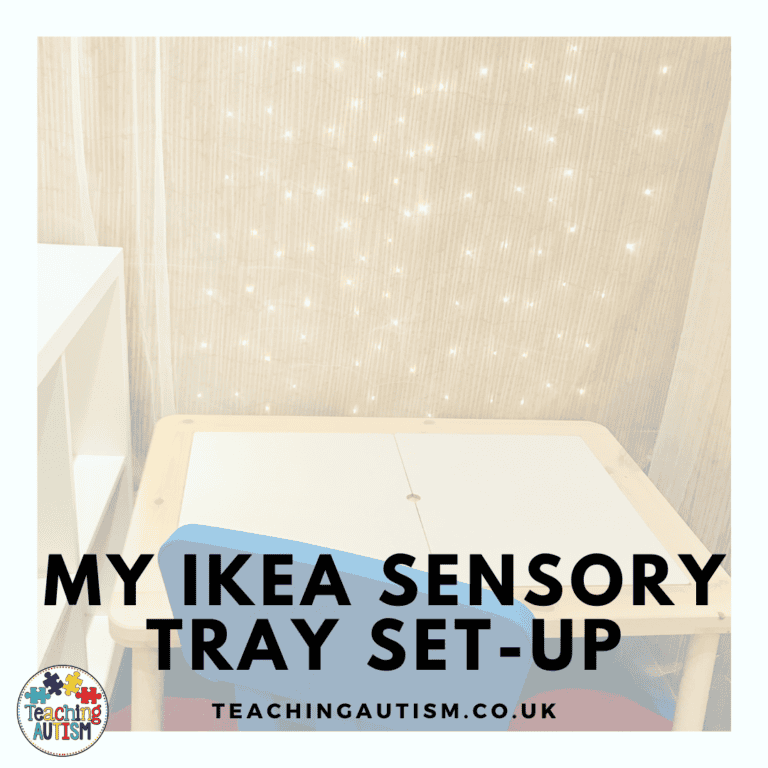 IKEA Sensory Table