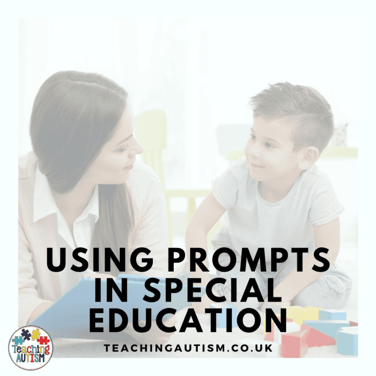 Using Prompts in Special Education