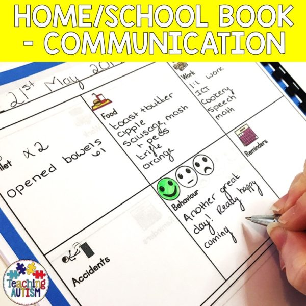 Home School Communication Book