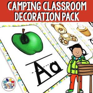 Camping Classroom Decor