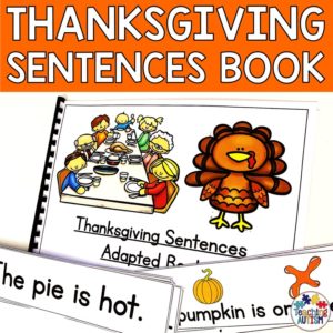 Thanksgiving Adapted Book