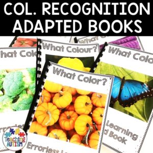 Colour Matching Adapted Books