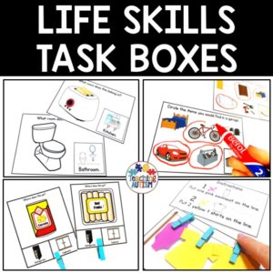 Life Skills Activities Task Box Bundle